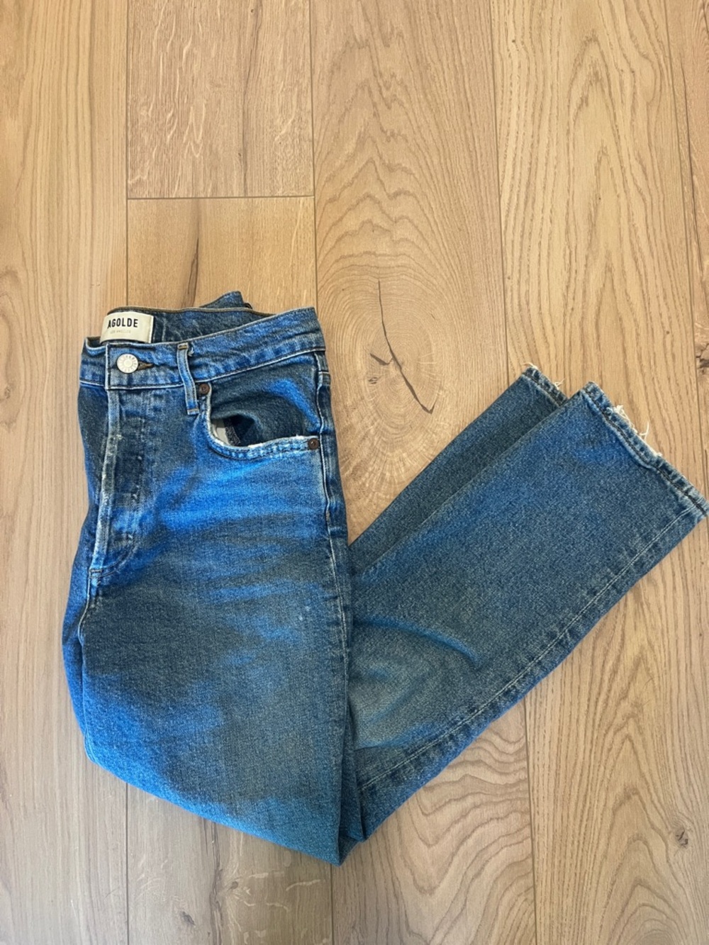 Agolde Riley Crop Jean